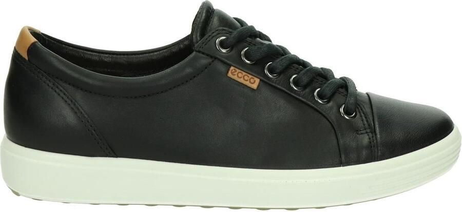 Ecco Sneakers SOFT 7 W met label vrijetijdsschoen lage schoen veterschoen smalle vorm