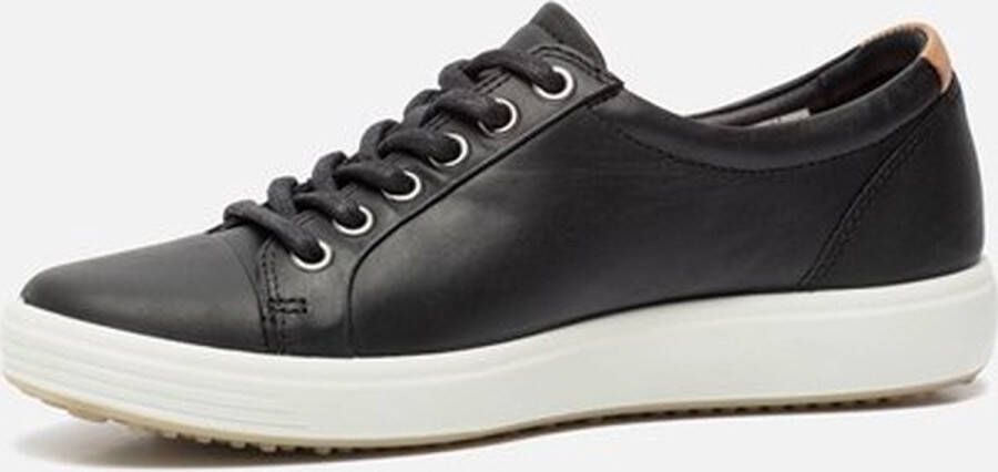 Ecco Sneakers SOFT 7 W met label vrijetijdsschoen lage schoen veterschoen smalle vorm - Foto 7