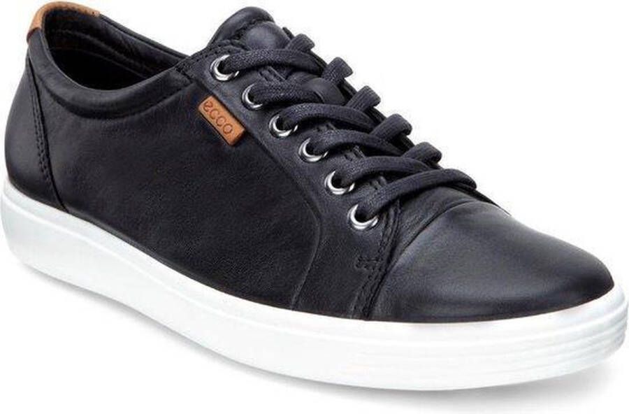 Ecco Sneakers SOFT 7 W met label vrijetijdsschoen lage schoen veterschoen smalle vorm - Foto 4