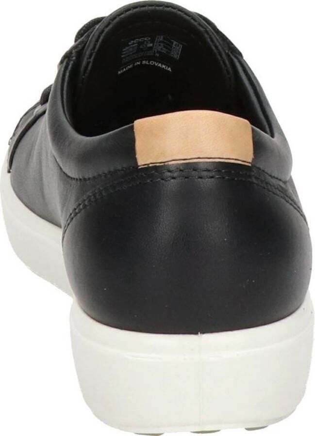 Ecco Sneakers SOFT 7 W met label vrijetijdsschoen lage schoen veterschoen smalle vorm