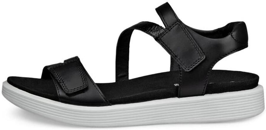 ECCO SOFT SANDAL W Dames Sandalen Zwart