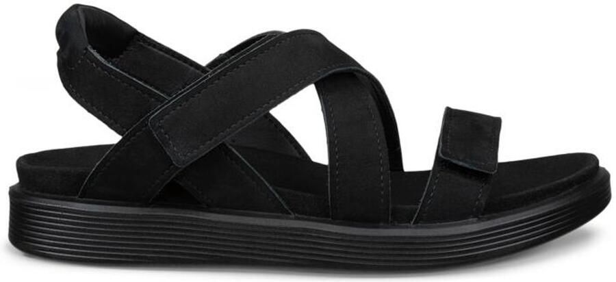 ECCO SOFT SANDAL W Dames Sandalen Zwart
