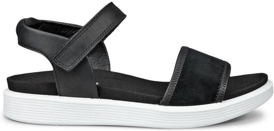 ECCO SOFT SANDAL W Dames Sandalen Zwart