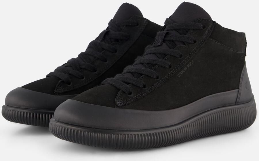 ECCO Soft Zero W Veterbooties zwart Nubuck - Foto 10