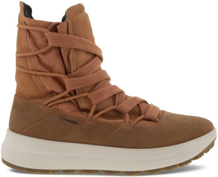 ECCO Solice Gtx Primaloft Sierra snowboots gemaakt van natuurlijk leer bruin