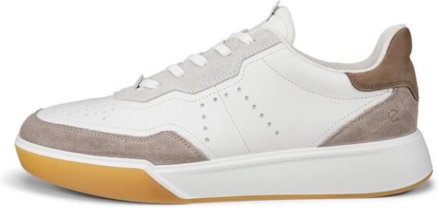 ECCO STREET COURT M Heren Sneakers Wit