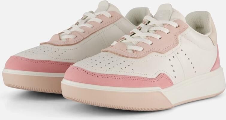 ECCO Street Court Sneakers roze Leer Dames - Foto 2