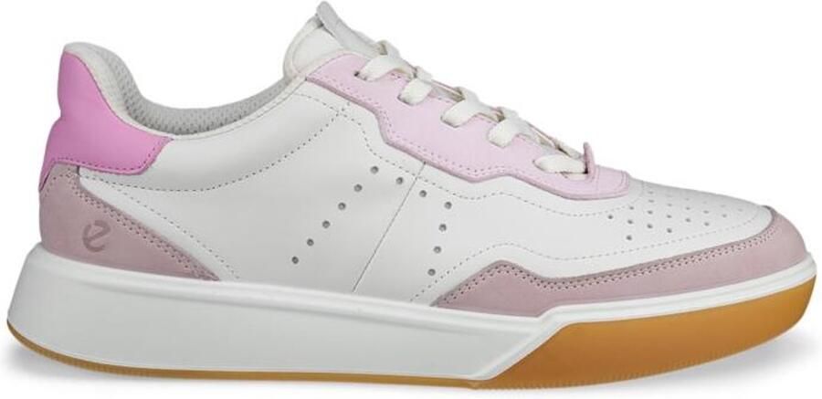 ECCO STREET COURT W Dames Sneakers Wit
