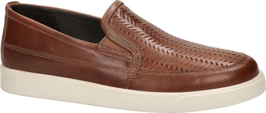ECCO Street Lite M Instappers cognac Nubuck Heren - Foto 11