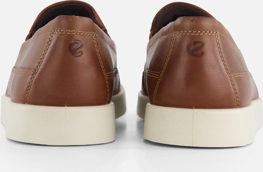 ECCO Street Lite M Instappers cognac Nubuck Heren - Foto 6