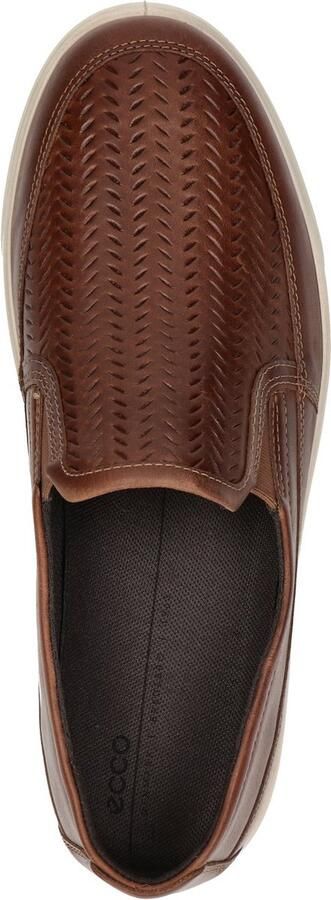 ECCO Street Lite M Instappers cognac Nubuck Heren - Foto 15