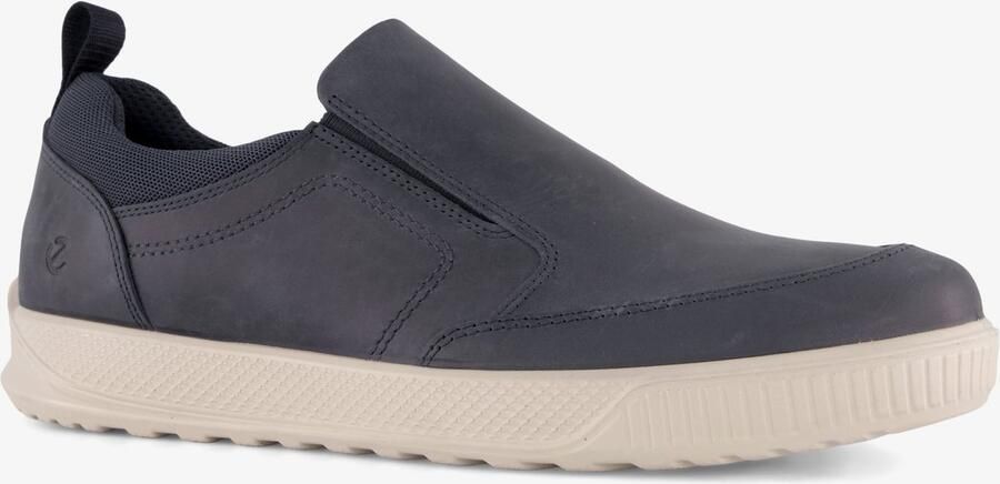 ECCO suede heren instappers blauw Echt leer