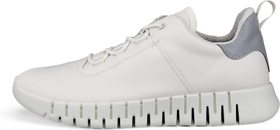 Ecco Slip-on sneakers GRUUV M met innovatieve loopzool vrijetijdsschoen lage schoen veterschoen
