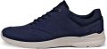 Ecco Veterschoenen Irving vrijetijdsschoen halfschoen veterschoen met gepolsterde schacht - Blauw