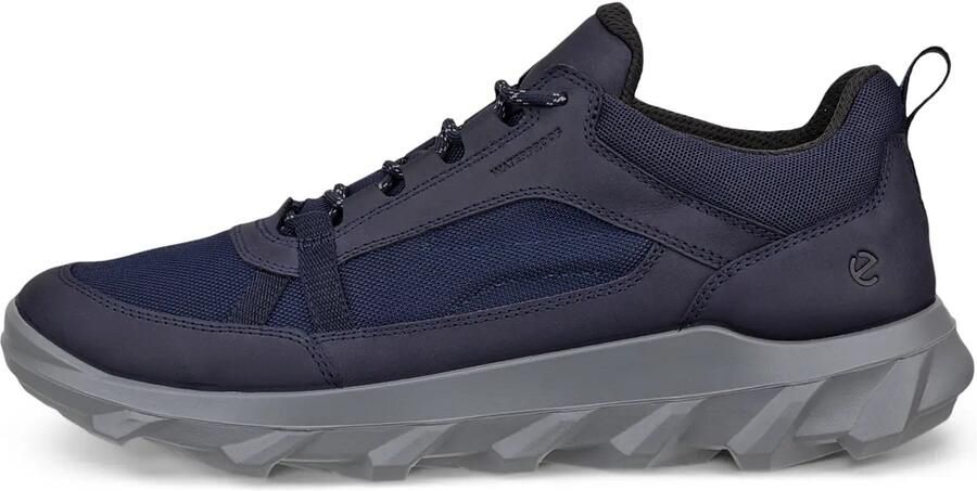 Ecco Sneakers Mx Low wp Veterschoen vrijetijdsschoen met BREATHRU concept waterproof
