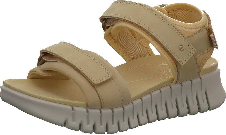 ECCO unisex veterschoenen geel