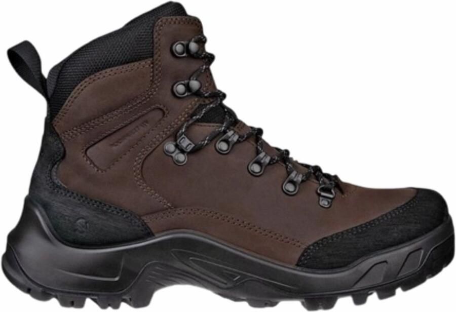 ECCO Wandelschoen Men Offroad Mid-Cut Black Mocha