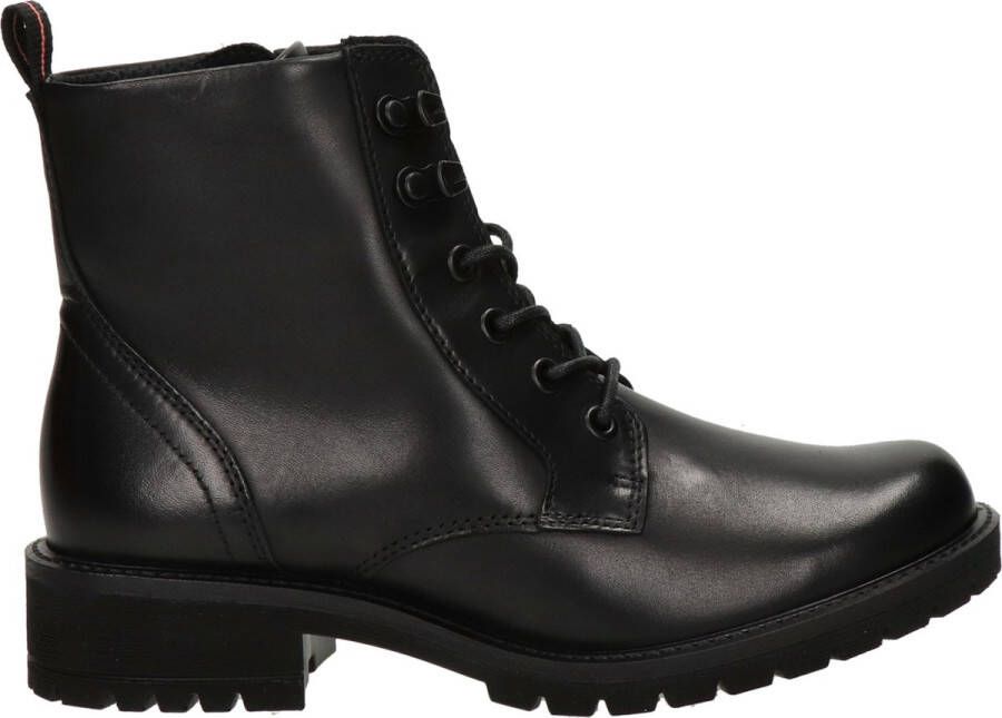 ECCO Elaina dames veterboots Zwart