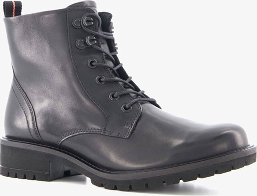 ECCO Elaina dames veterboots Zwart