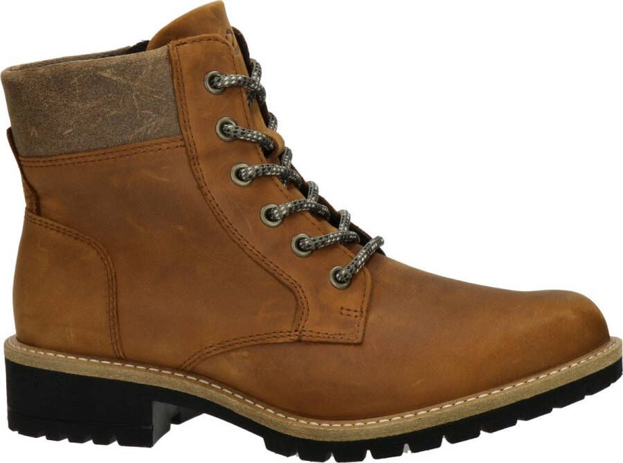 ECCO Elaina dames veterboot Cognac