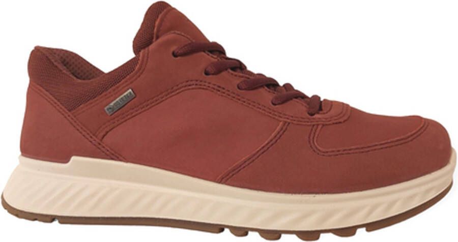 ECCO Exostride dames sneaker. Brick