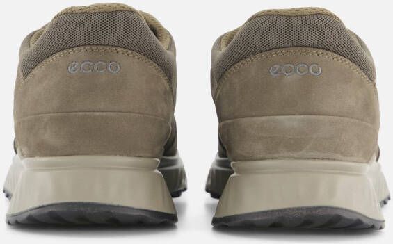 ECCO Exostride M Sneakers groen Nubuck Heren