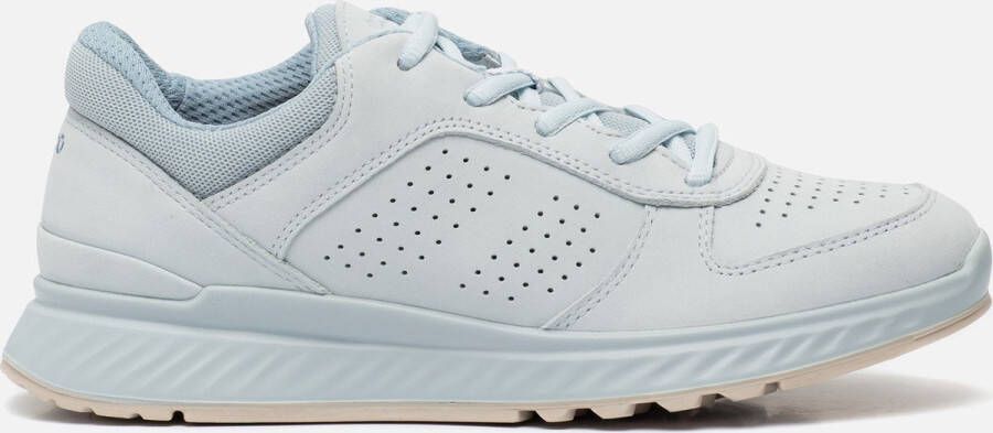ECCO Exostride W Sneakers blauw Nubuck Dames