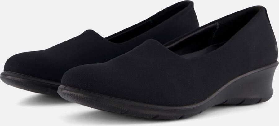 ECCO Felicia instappers zwart Synthetisch