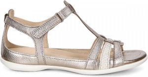 ECCO Sandaal Women Flash Warm Grey Metallic Moon Rock-Schoen