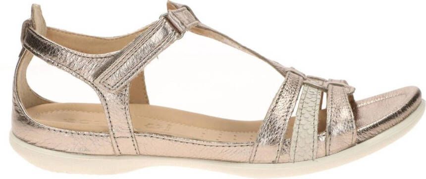 Ecco Sandalen Flash zomerschoen sandaal klittenbandschoen in metallic-look - Foto 5