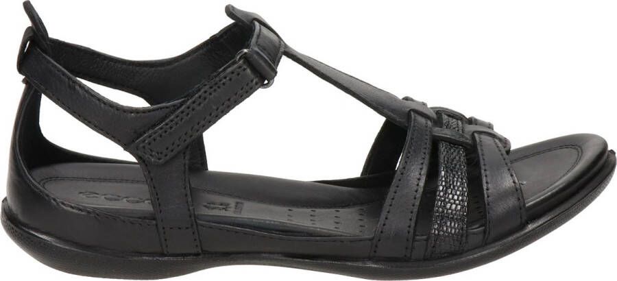 Ecco Sandalen Flash zomerschoen sandaal klittenbandschoen in metallic-look - Foto 2