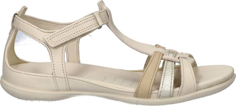Ecco Sandalen Flash zomerschoen sandaal klittenbandschoen in metallic-look