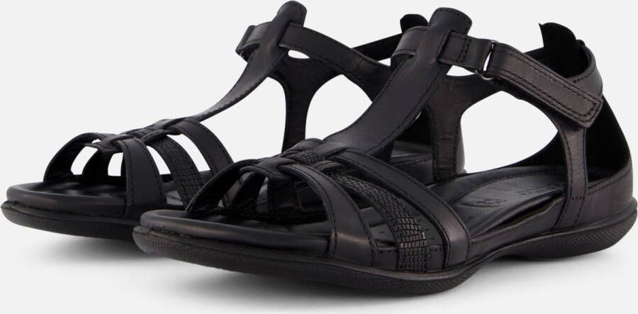 Ecco Sandalen Flash zomerschoen sandaal klittenbandschoen in metallic-look - Foto 2