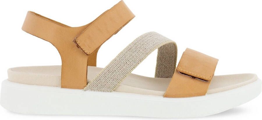 Ecco Plateausandalen FLOWT W zomerschoen klittenbandschoen vakantie sandaal sandalette met plateau - Foto 4