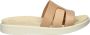 ECCO Flowt dames slipper Bruin - Thumbnail 1