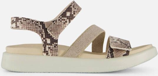 ECCO Flowt Sandalen beige Leer Dames