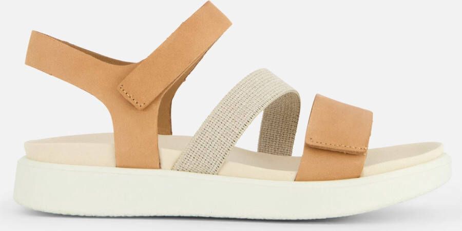 Ecco Plateausandalen FLOWT W zomerschoen klittenbandschoen vakantie sandaal sandalette met plateau - Foto 3