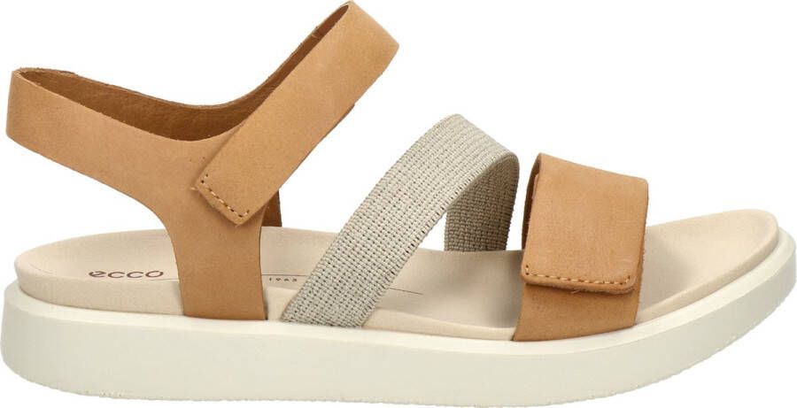 Ecco Plateausandalen FLOWT W zomerschoen klittenbandschoen vakantie sandaal sandalette met plateau - Foto 2
