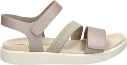 Ecco Sandalen FLOWT W zomerschoen sandaal klittenbandschoen met praktische klittenbandjes