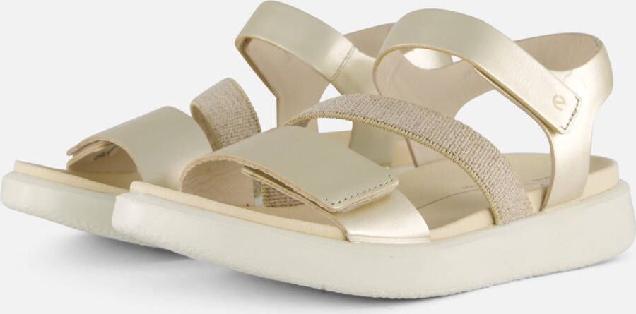 Ecco Plateausandalen FLOWT W zomerschoen klittenbandschoen vakantie sandaal sandalette met plateau - Foto 3