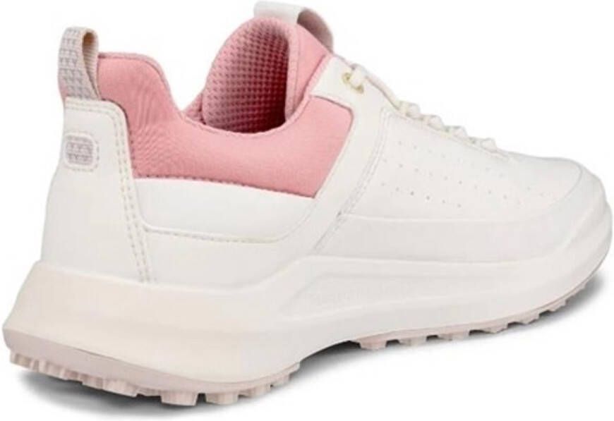 ECCO Golf Core Hybrid Golfschoenen Voor Dames Off White Pink