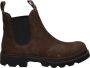 ECCO Grainer Leather Cow Oil Nubuck Hoge schoenen bruin zwart - Thumbnail 1