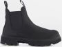 ECCO Women's Grainer Leather Cow Oil Nubuck Hoge schoenen grijs zwart - Thumbnail 2