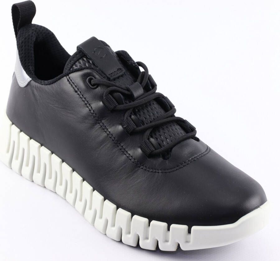 Ecco Slip-on sneakers GRUUV W Vrijetijdsschoen outdoorschoen rubberen loopzool met twee-weg flexibiliteit