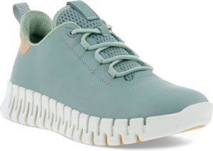 ECCO Gruuv W Sneakers groen Leer Dames