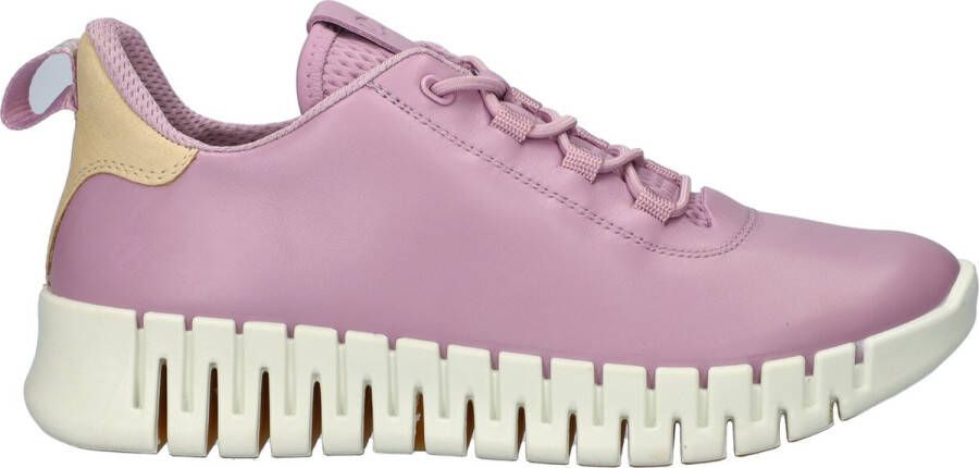 Ecco Slip-on sneakers GRUUV W Vrijetijdsschoen outdoorschoen rubberen loopzool met twee-weg flexibiliteit