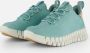 ECCO Gruuv Sneakers blauw Leer Dames - Thumbnail 1