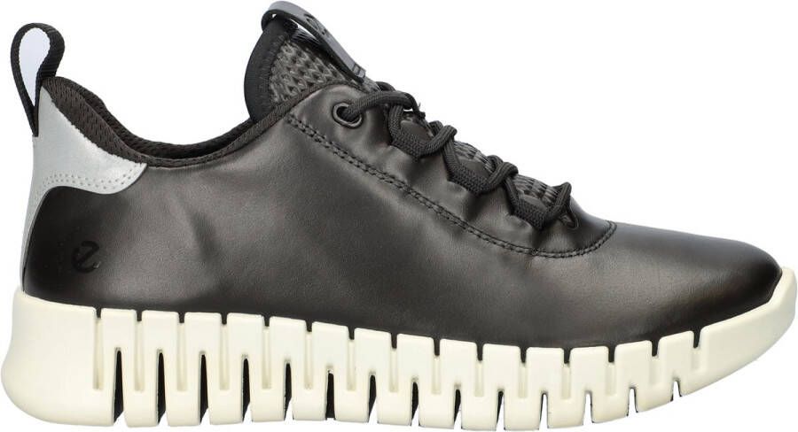 Ecco Slip-on sneakers GRUUV W Vrijetijdsschoen outdoorschoen rubberen loopzool met twee-weg flexibiliteit