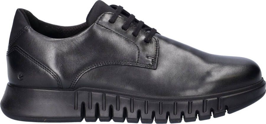 ECCO Gruuv Studio heren sneaker Zwart