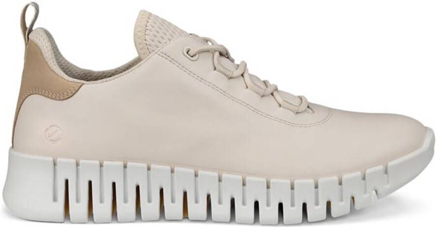 Ecco Slip-on sneakers GRUUV W Vrijetijdsschoen outdoorschoen rubberen loopzool met twee-weg flexibiliteit